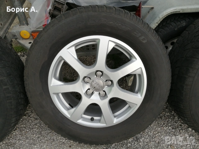 Оригинални лети джанти Audi /VW,Mercedes,Skoda,Seat/ 7J X 17 H2,ET 37,CB 66,6mm,5x112mm, снимка 4 - Гуми и джанти - 54432597