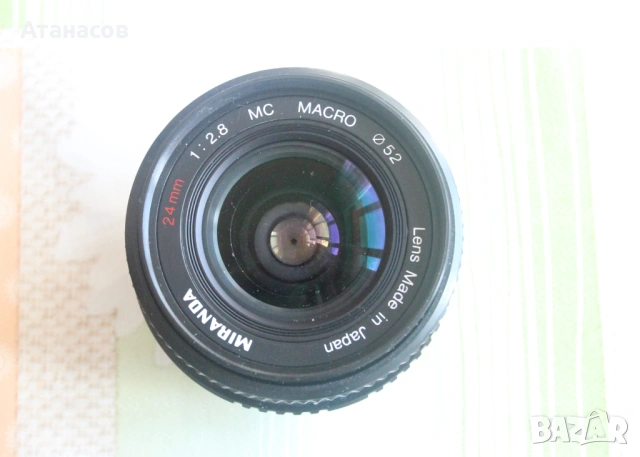 Miranda MC Macro 24mm F2.8  Минолта захващане