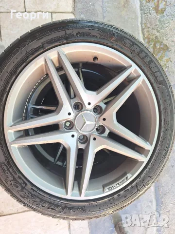 Джанти с гуми за Mercedes, снимка 2 - Гуми и джанти - 55496206