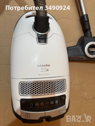 Прахосмукачка MIELE S8340 EcoLine , снимка 2 - Прахосмукачки - 54727910