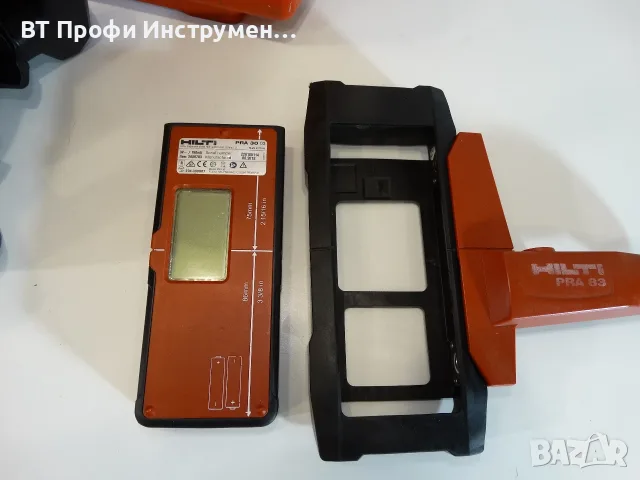 Hilti PR 30 HVS A12 - Ротационен лазерен нивелир, снимка 7 - Измервателни инструменти - 55609309