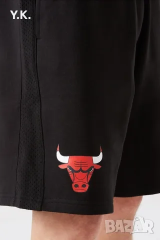 Оригинални мъжки къси гащи New Era x Chicago Bulls NBA, снимка 6 - Къси панталони - 55573071