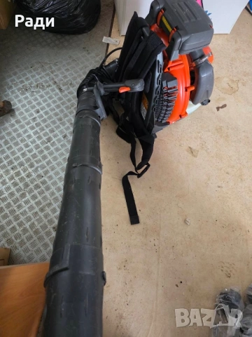 гръбна бензинова духалка за листа/въздуходувка – модел Husqvarna 580BTS Professional, снимка 2 - Прахосмукачки - 54832032