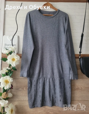 Сива туника кашмир , снимка 2 - Туники - 54074149