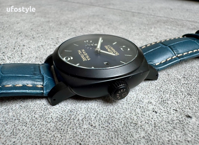 Часовник Panerai. Чисто нов. Швейцарски Лум. Хомидж., снимка 3 - Мъжки - 55204038