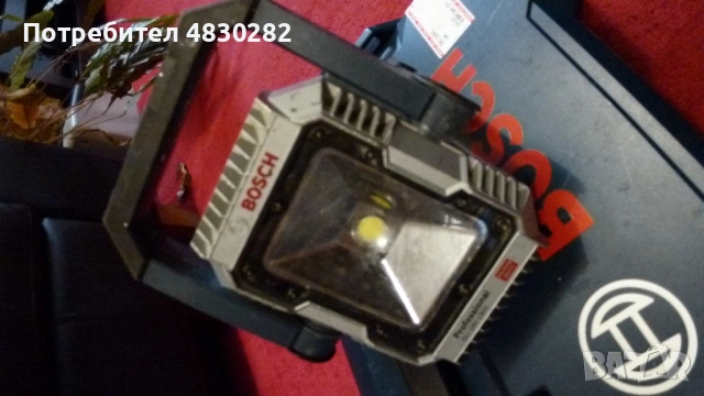 Акумулаторна лампа Bosch GLI 18V-1900 SOLO ProMix 18V, снимка 5 - Други инструменти - 54625577