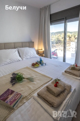 Къща с басейн в Гърция Неа Перамос, снимка 14 - Почивки в Гърция - 51689363