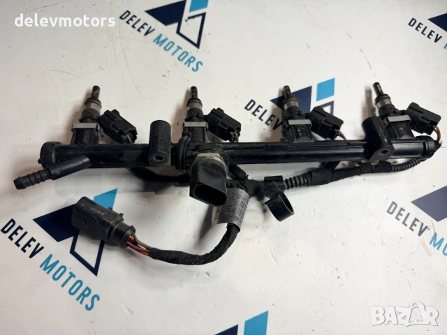 06L906031A, 0280158266, 06K133681A горивна рейка с дюзи и клапан от Vw Golf R 4motion 2018г, снимка 4 - Части - 54381048
