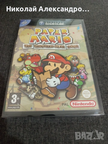 Paper Mario The Thousand Years Door Nintendo GameCube