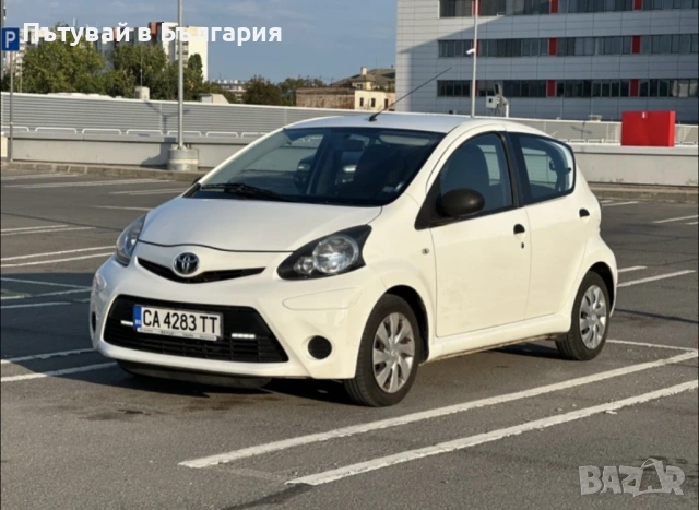 Кола под наем София - Toyota Aygo 2013 - Бензин - Ръчни скорости, снимка 2 - Rent a car - 54041442
