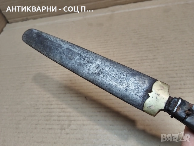 Стар Немски Масат, Точило За Ножове F. DICKI. / НОМЕР 1781., снимка 7 - Антикварни и старинни предмети - 54001993