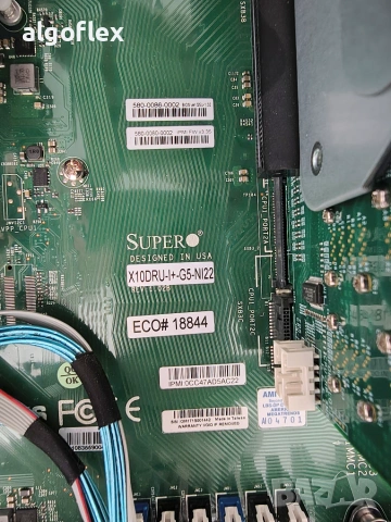 Сървър Supermicro 6028U 12LFF 2U X10DRU-i+ 2*E5-2690v4 32GB 9300-8i, снимка 6 - Работни компютри - 55187253