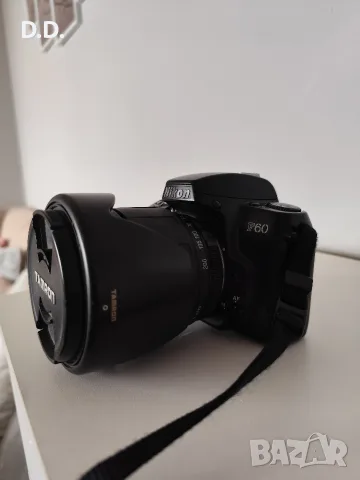 Nikon F60 с обектив Tamron 28-200 F3.8, снимка 2 - Обективи и филтри - 55313512