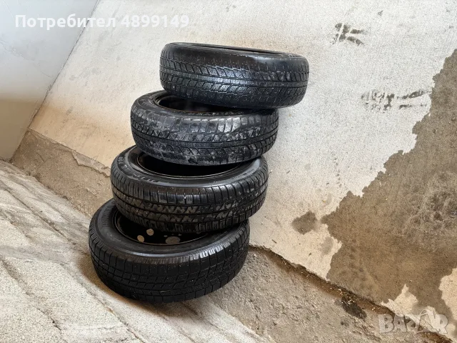 Зимни гуми с джанти 185/65/R15, снимка 5 - Гуми и джанти - 55430824