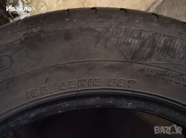 Продавам 2 броя летни гуми 185.65.15 на 1 сезон дот 2021 Falken , снимка 3 - Гуми и джанти - 54694605