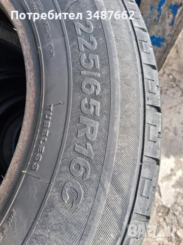 225 65 16 С за БУС LASSA 2бр летни , снимка 4 - Гуми и джанти - 54702509