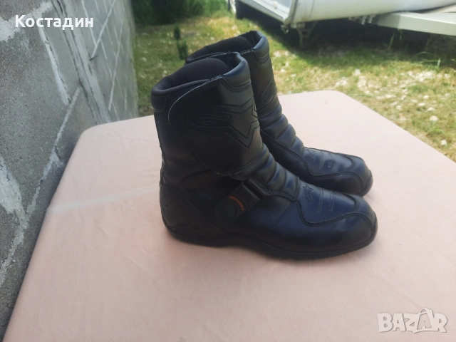 Мото ботуши Alpinestars Ridge Leather номер 41, снимка 11 - Аксесоари и консумативи - 54564462