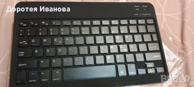 Безжична преносима клавиатура, снимка 2 - Клавиатури и мишки - 55211360