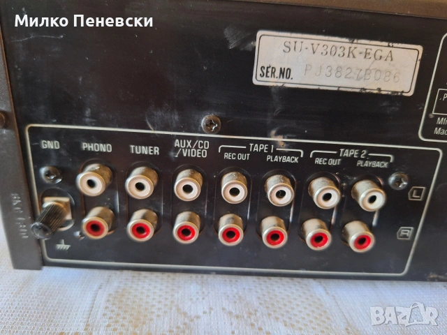 TECHNICS SU-V 303 STEREO AMPLIFIER.MADE IN JAPAN., снимка 5 - Ресийвъри, усилватели, смесителни пултове - 55096583