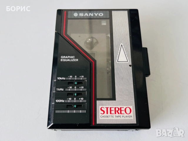 SANYO MODEL MGP 17 STEREO CASSETTE PLAYER, снимка 2 - Декове - 54588505