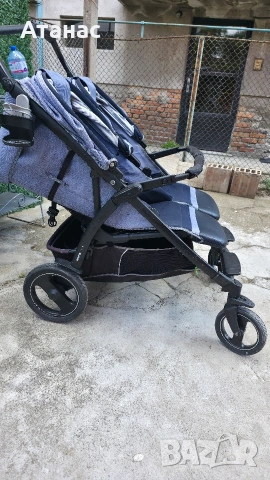 количка за близнаци , снимка 4 - Детски колички - 55279694
