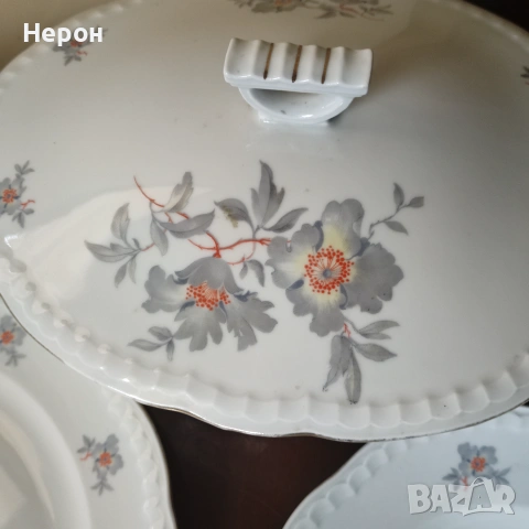 Порцеланов сервиз за хранене, снимка 15 - Сервизи - 55168351