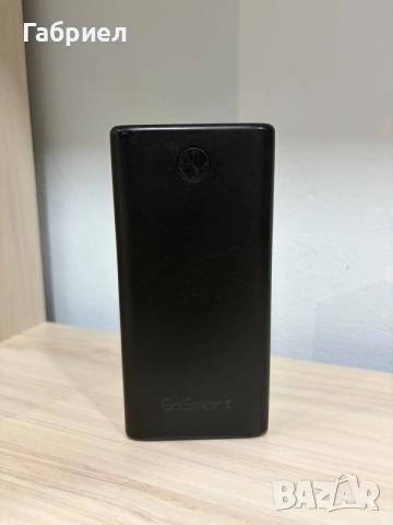 Преносима външна батерия GoSmart 10 000 mAh + кабел, снимка 2 - Външни батерии - 55616420