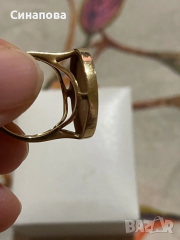 Златен кабала пръстен, снимка 8 - Пръстени - 53956480