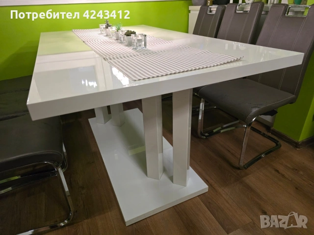 Трапезна кухненска маса, снимка 2 - Маси - 55073580