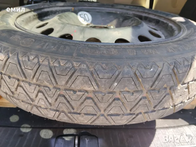 патерица /резервна гума за BMW/135х80х17/5х120, снимка 2 - Гуми и джанти - 55333257
