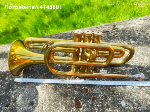 Тромпет, снимка 7 - Духови инструменти - 54398135