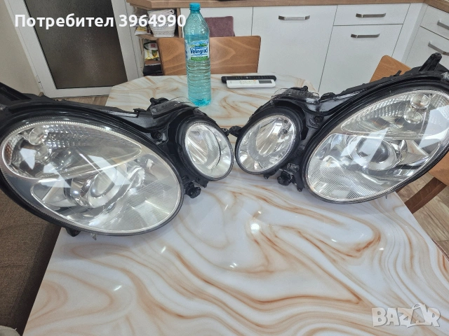 Кристални Оригинални КСЕНОНОВИ фарове за Мерцедес Еклас W211 