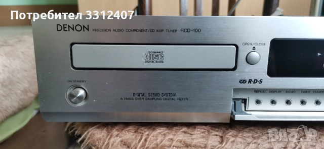 DENON RCD - 100, снимка 5 - Ресийвъри, усилватели, смесителни пултове - 54192653