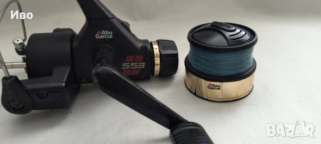 Ретро макара Abu Garcia 553 – Състояние 10/10, снимка 7 - Макари - 54839202