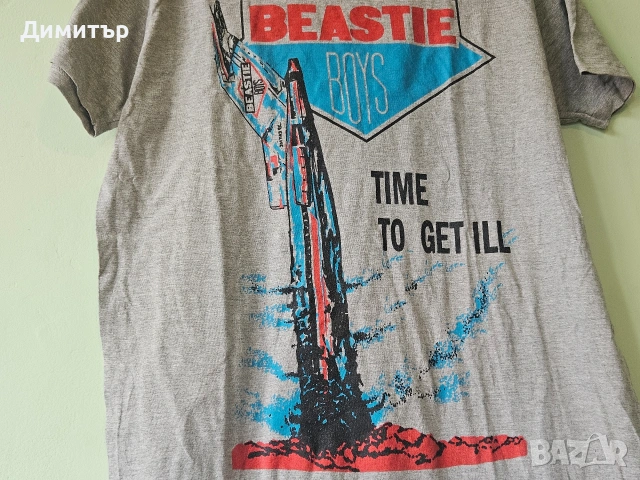 тениска на Beasty Boys Time to get ill XXL rap hip-hop music shirt band tee wu-tang dr.dre snoop dog, снимка 6 - Тениски - 54734462