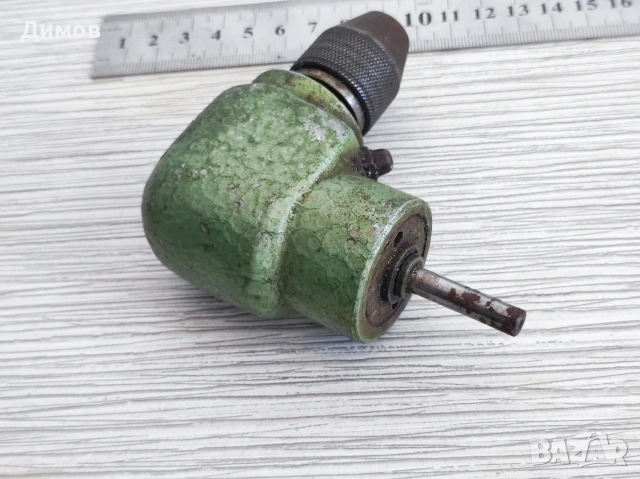 Ъглова приставка Бормашина Дрелка Патронник, снимка 3 - Бормашини - 55075471