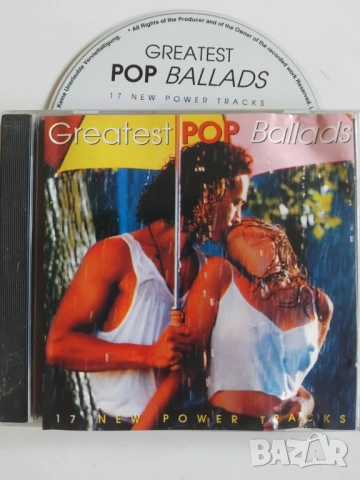 Greatest Pop Ballads 17 new power tracks - матричен диск музика