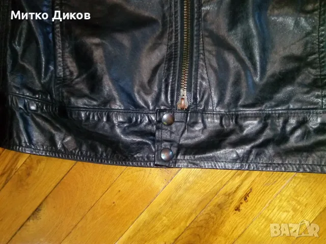London Subway Italy Jacket женско яке рокерско марково като нова естествена кожа №46, снимка 3 - Якета - 55569044