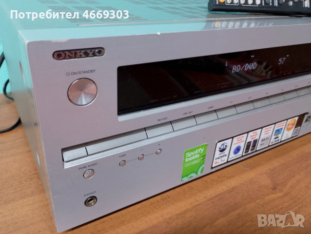 Onkyo TX NR414, снимка 2 - Ресийвъри, усилватели, смесителни пултове - 54333614