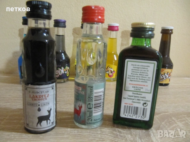 Колекция-колекционерски мини бутилки, снимка 3 - Колекции - 54250150