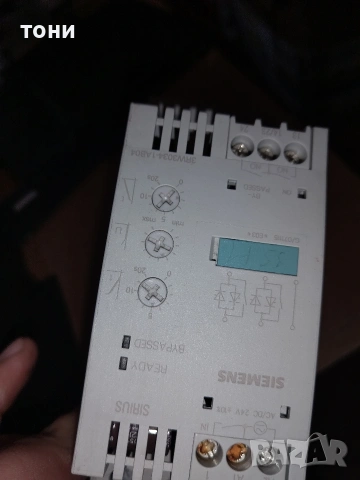 пускател за двигатели Siemens