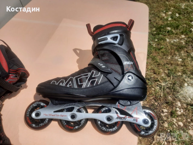 Ролери K2 Mach 84 speed Skates 47 номер, снимка 3 - Ролери, кънки - 54600153