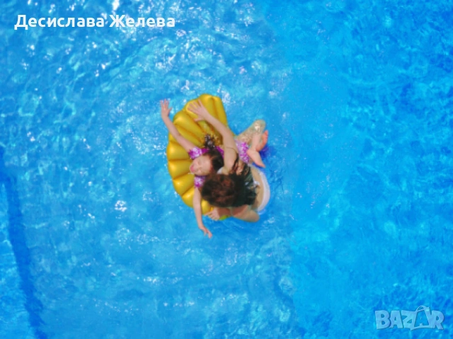 Надуваем дюшек, Gold мида, 108х70см, снимка 2 - Други - 54392107
