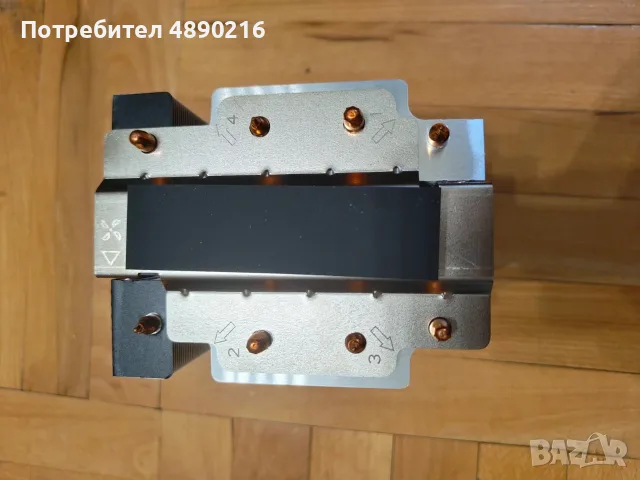Охладител CPU Cooler DELL C253W, 0C253W за Dell XPS 8950 Precision 3660 OptiPlex 7000 7010 7010 Plus, снимка 4 - Други - 55335473