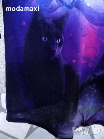 4XL  Нова блуза Celebrate! (котки), снимка 4 - Тениски - 55126651
