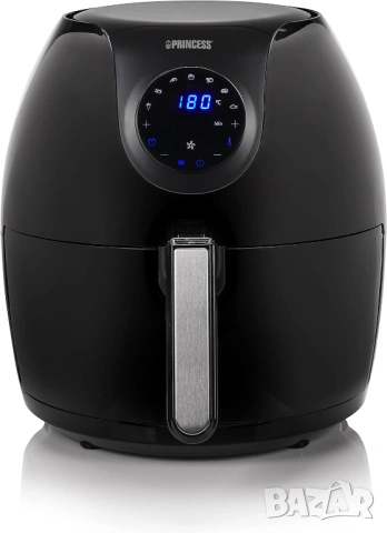 Чисто нов! Уред за здравословно готвене Princess, 5.2л., 1700W, Черен