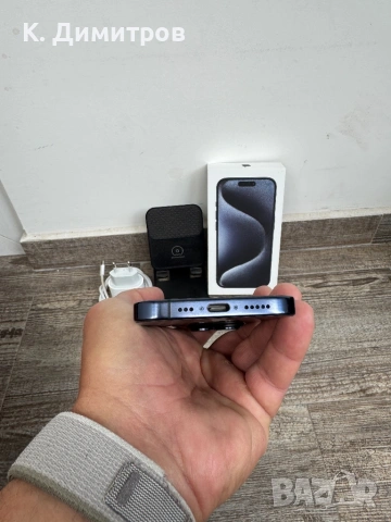 iPhone 15 pro 128GB/90% battery 🔋 , снимка 7 - Apple iPhone - 54815805