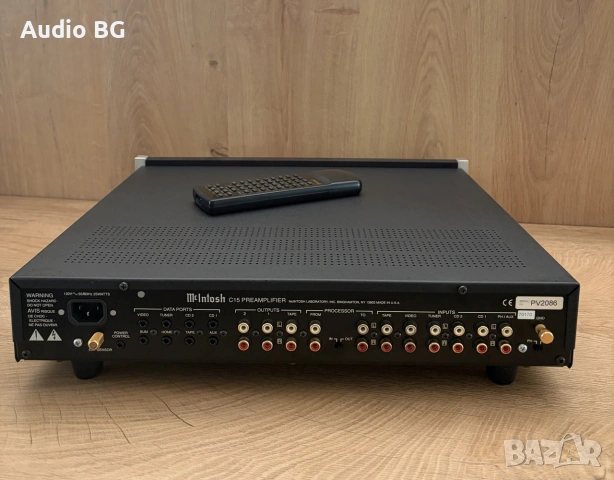 Mcintosh C-15 Pre Amp , снимка 5 - Ресийвъри, усилватели, смесителни пултове - 55275358