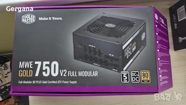 Захранване Cooler master повредено 