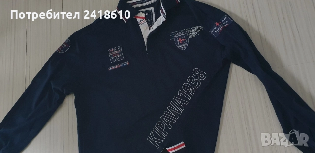 Paul & Shark KIPAWA Made in Italy Cotton Mens Size 3XL ОРИГИНАЛ! Мъжка Блуза.